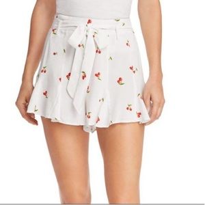 Cherry print shorts